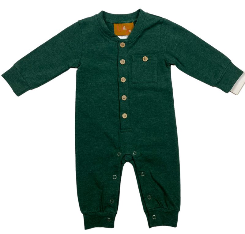 Landon Romper- Green