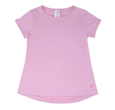 Bridget Basic Tee- Cotton Candy Pink