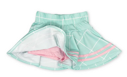 Callie Skort- Mint for Fun & Cotton Candy Pink