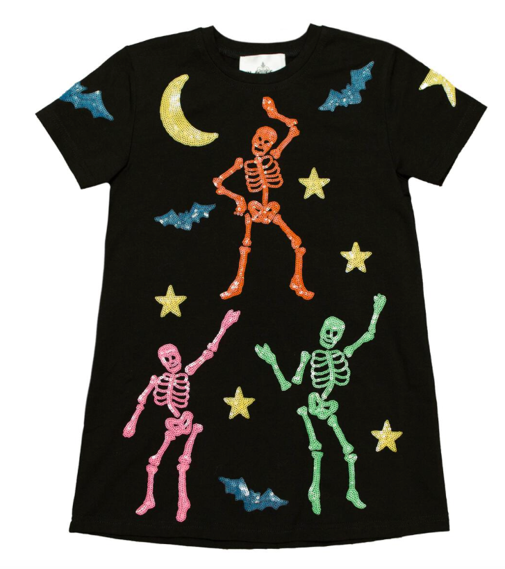 Sequin Skeleton Dress 12