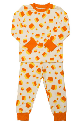 Candy Corn Bamboo PJ Set