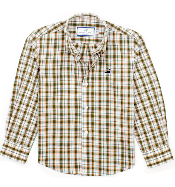 Seasonal Sportshirt- Olive Grove