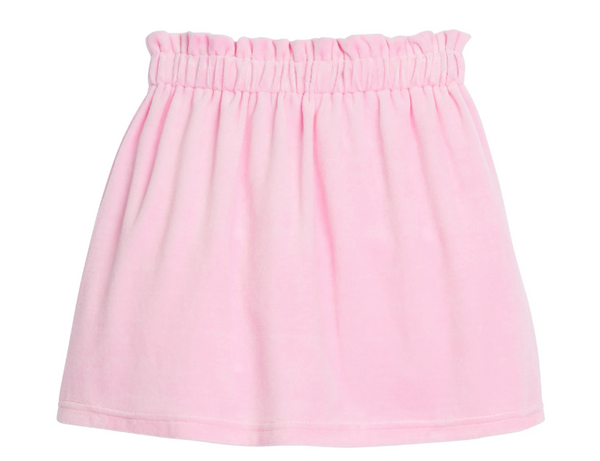 Portifino Skirt- Pink Velour