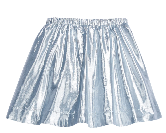 Circle Skirt- Metallic Icicle