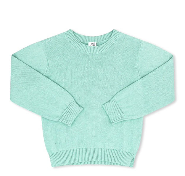 Stella Sweater- Cool Mint