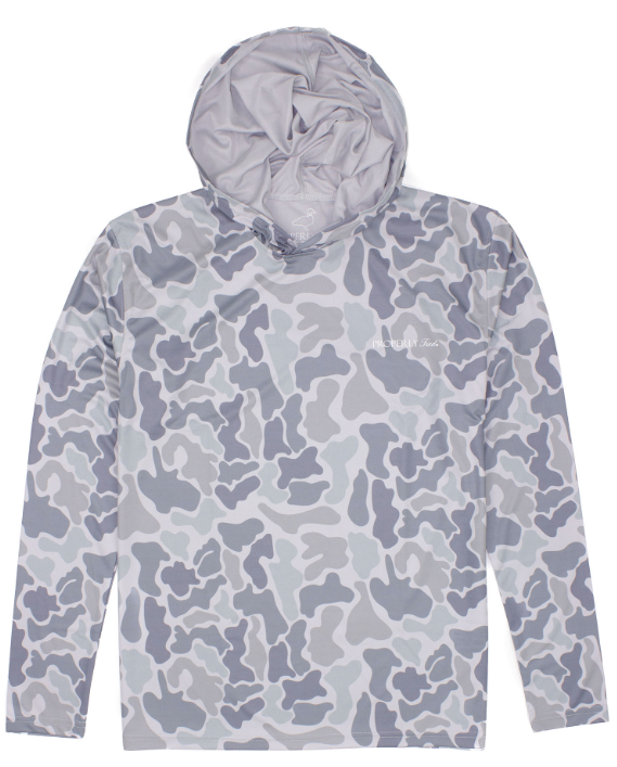 Sportsman Performance Hoodie- Polar Camo