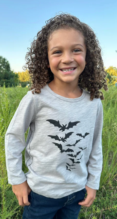 Cherokee Printed Tee- Bats