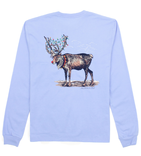 Reindeer LS Tee