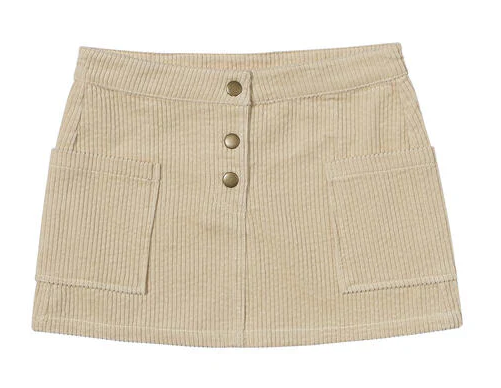 Daphne Skirt- Wheat