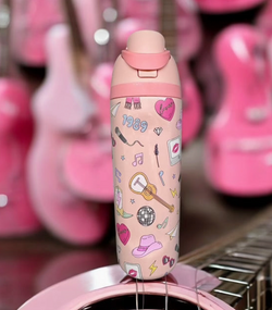 Insulated Waterbottle- pink music