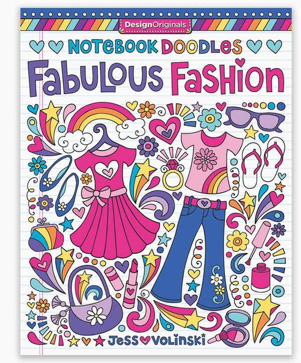 Doodles Coloring Book- Fabulous Fashions