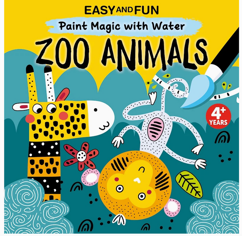 Paint Magic with Water- Zoo Animals