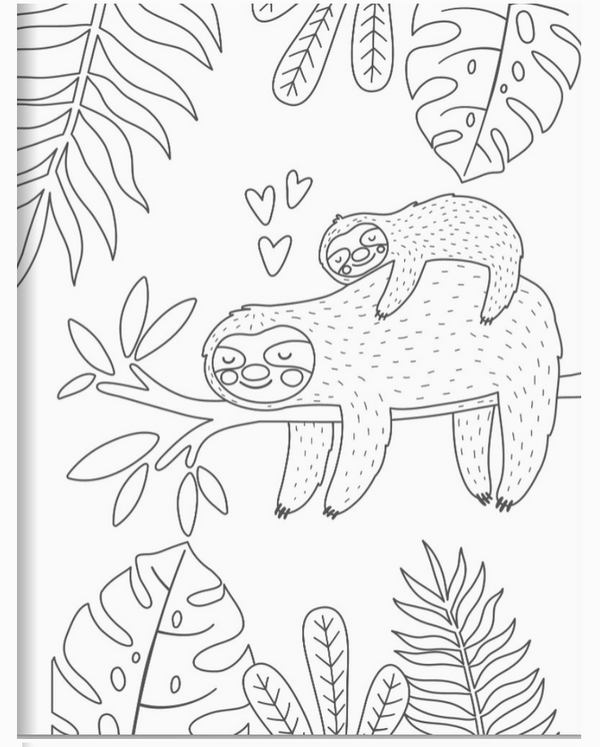 Coloring Book- Amazing Animals