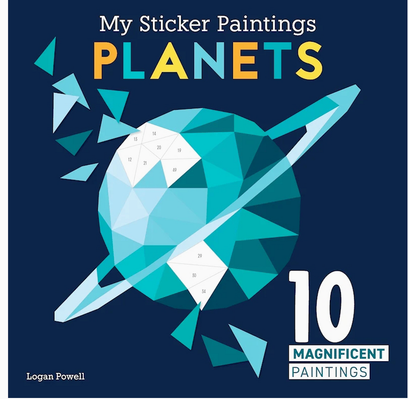 My Sticker Paintings: Planets