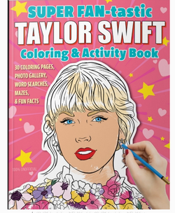 Coloring & Activity Book- Taylor Swift