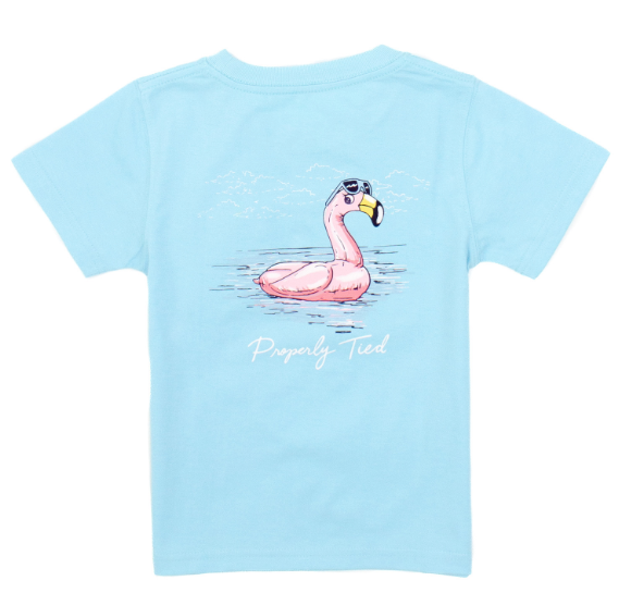 Flamingo Float Graphic Tee