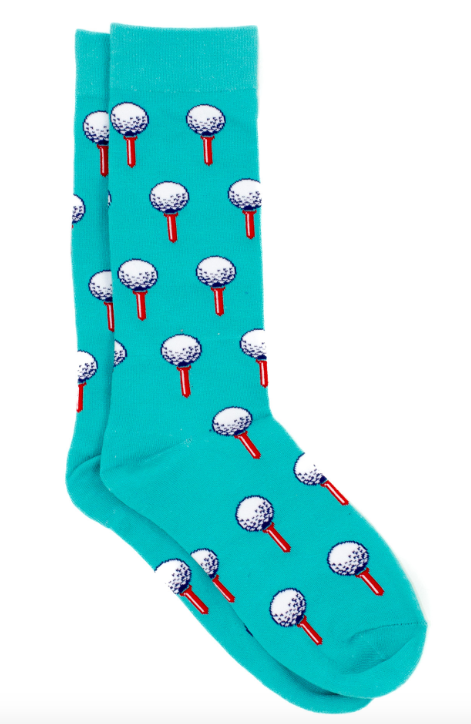 Lucky Duck Socks- Tee Time