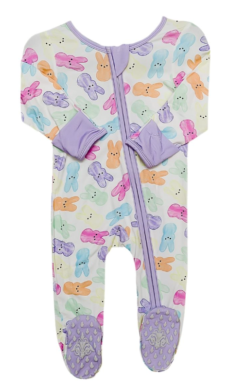 Peeps Romper Pj- lavender