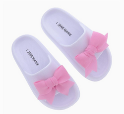 Eloise Slide- Kids White