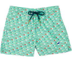 Swim trunks- vintage lures