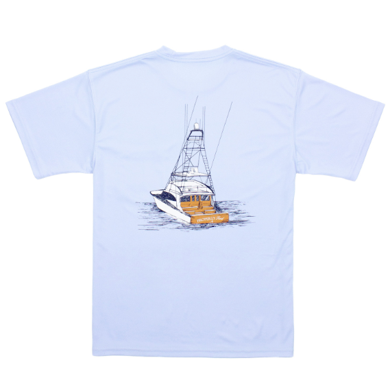 Performance Tee- Deep Waters