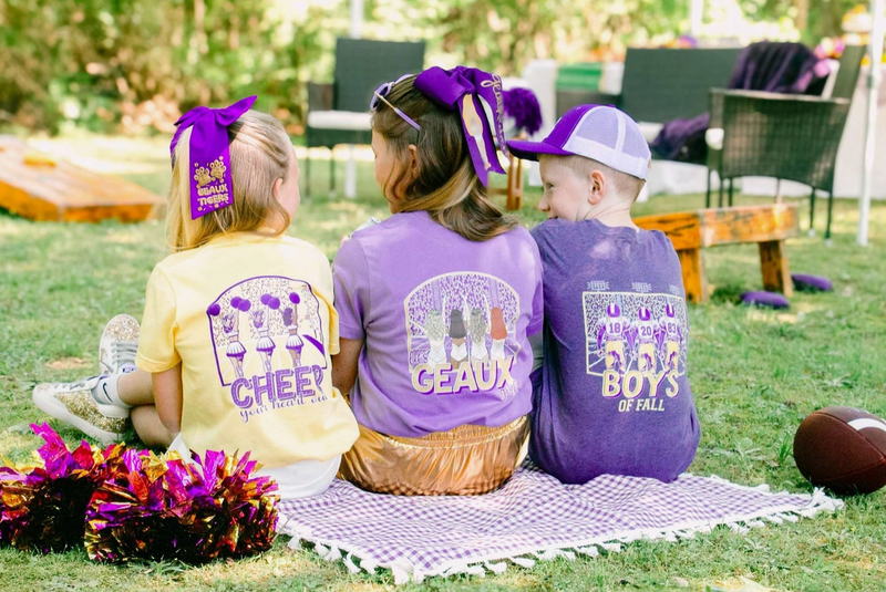 Let's Geaux Girls Tee