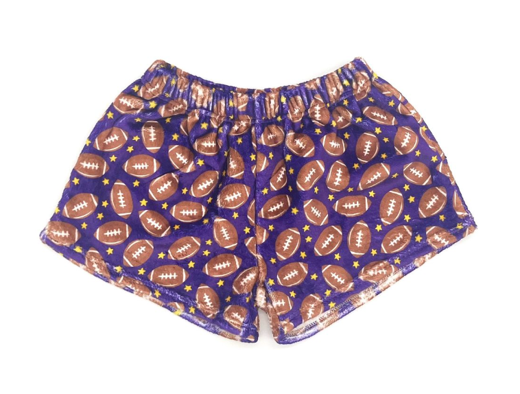 Football Plush Shorts