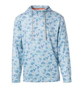 Performance Hoodie- Saltwater Camo