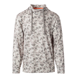 Performance Hoodie- Marsh Camo