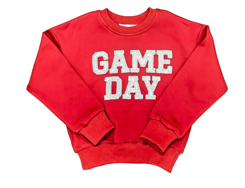 Gameday Sweatshirt- Red