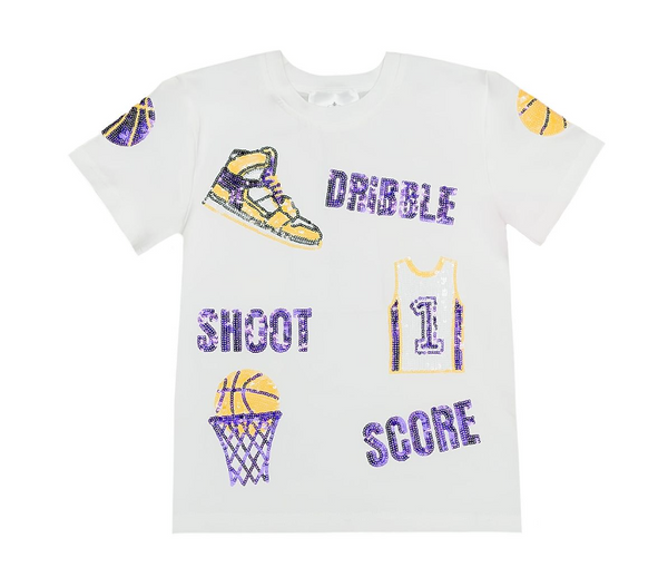 Sequin Basketball Shirt