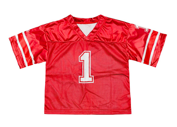Unisex Jersey- Red & White