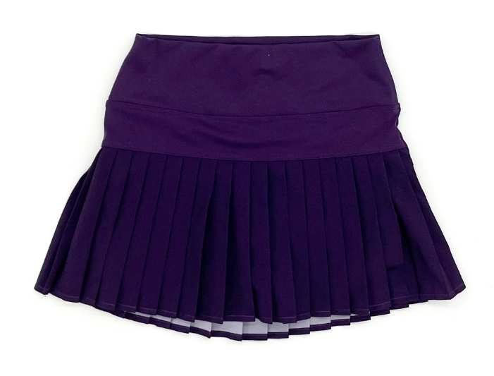 Athletic Pleat Skort- Purple