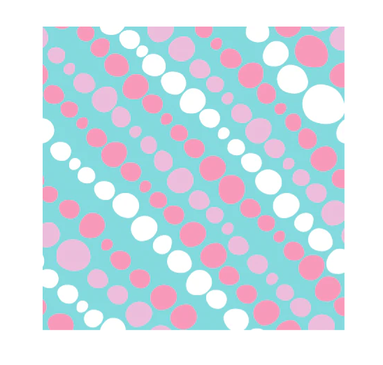 Quinn Skort- Brillant Bubbles/ Flamingo Pink