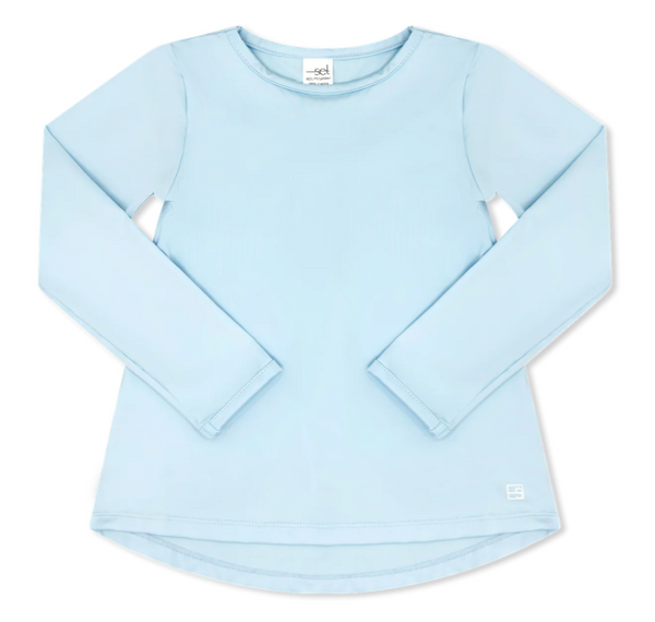 Taylor LS- Cotton Candy Blue