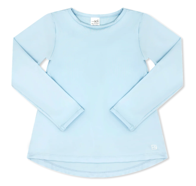Taylor LS- Cotton Candy Blue