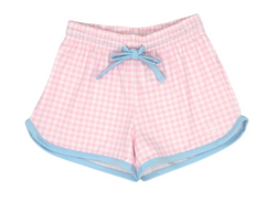 Emily Short- cotton candy pink check