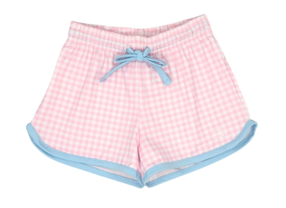 Emily Short- cotton candy pink check