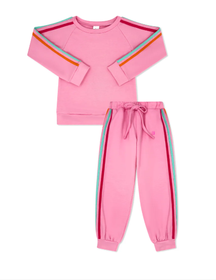 Savannah Jogger Set- Taffy Pink