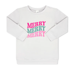 Emma Sweatshirt- Snow White Merry