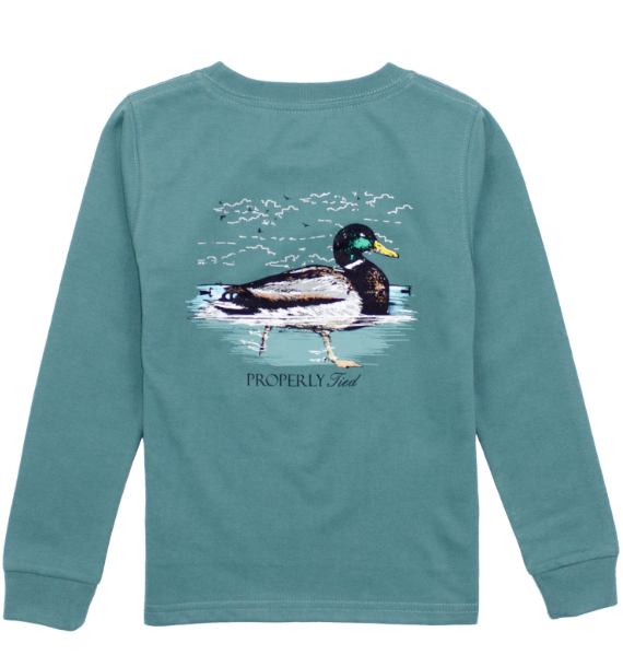 Swimming Mallard