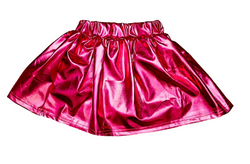 Metallic Skort- Pink