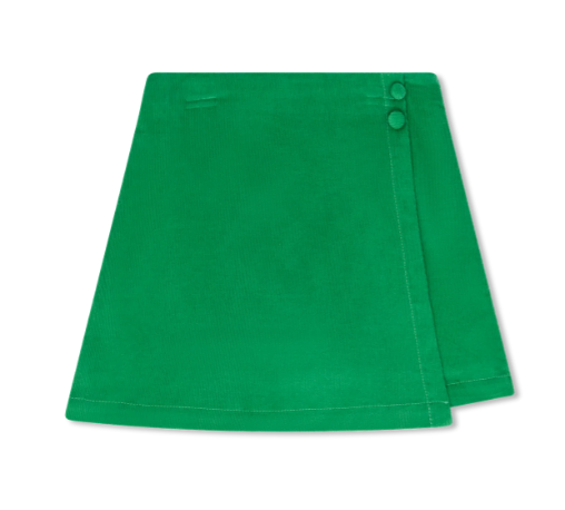Julia Skirt- Green Corduroy