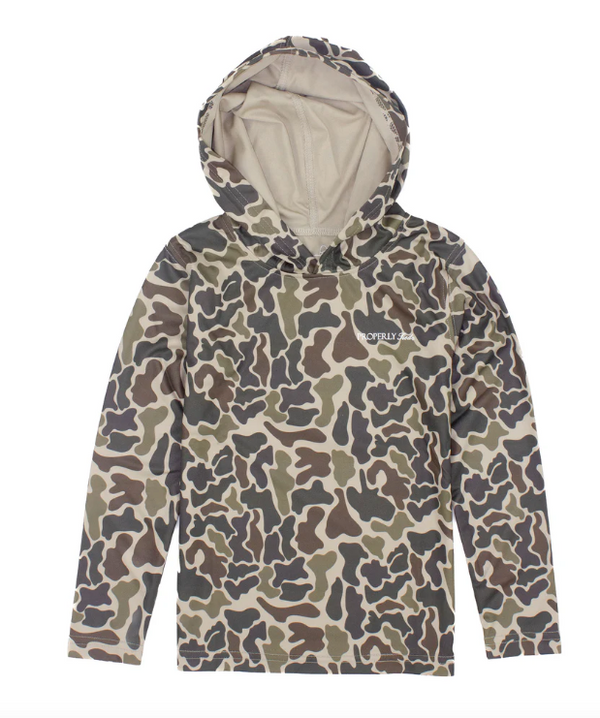 Performance Hoodie- Vintage Camo