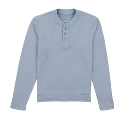 Ravine Henley- Dusk Blue