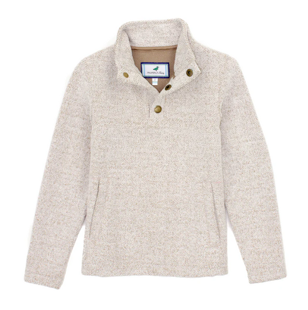 Upland Pullover- Cream