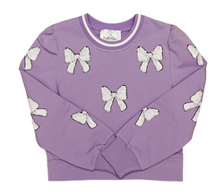 Lavender Bow Skort Set