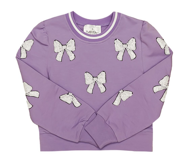 Lavender Bow Skort Set
