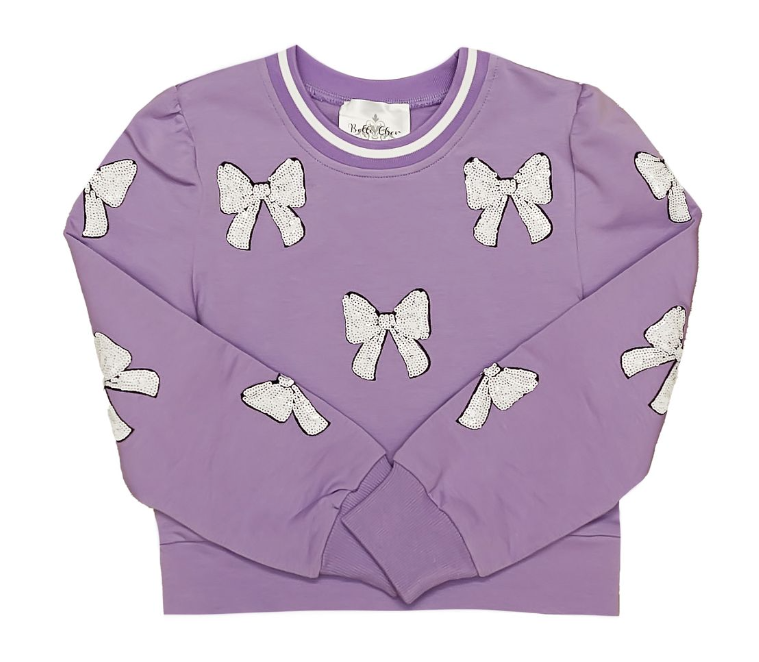 Lavender Bow Skort Set