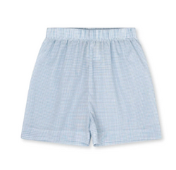 Stewart Short- Baker Blue minigingham